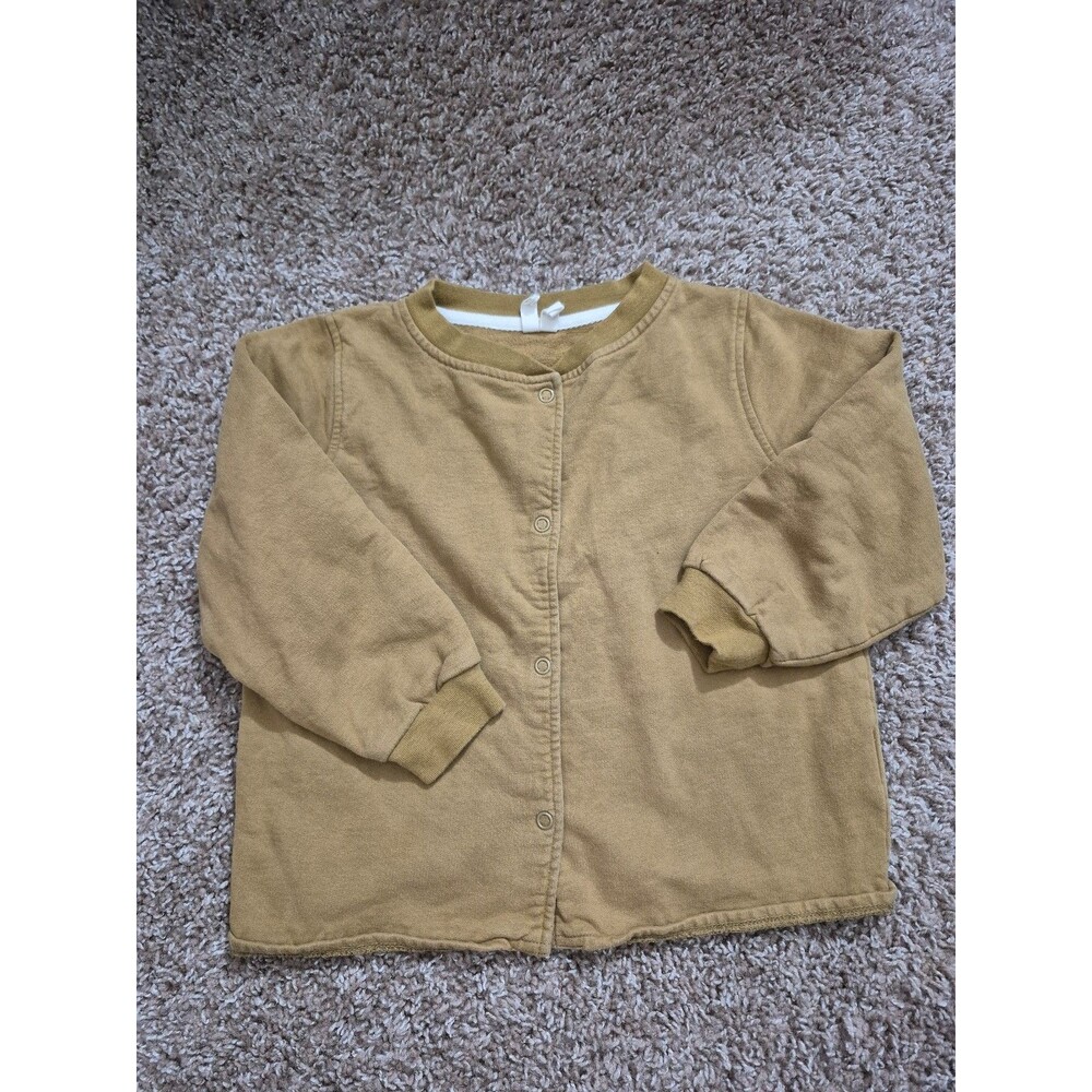 Gray label jacket size 3-4 years - tan